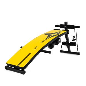 Купить Скамья для пресса DFC с гантелями и эспандерами D102RY в Ижевске 