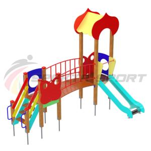 Купить Детский игровой комплекс Полянка ДИК 1603 в Ижевске 