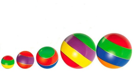 Купить Мячи резиновые (комплект из 5 мячей различного диаметра) в Ижевске 