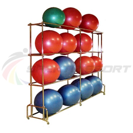 Купить Стеллаж для гимнастических мячей 16 шт в Ижевске 