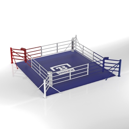 Купить Ринг боксерский напольный Totalbox на упорах 6х6м в Ижевске 