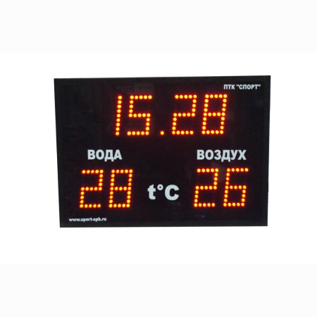 Купить Часы-термометр СТ1.16-2t для бассейна в Ижевске 
