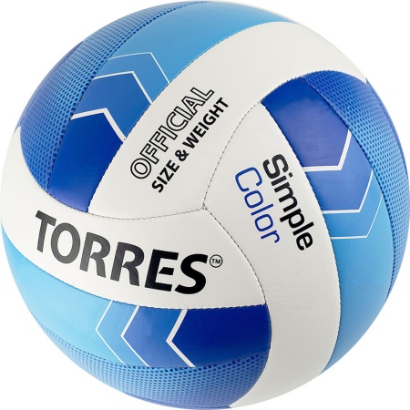 Купить Мяч волейбольный Torres Simple Color любительский р.5 в Ижевске 